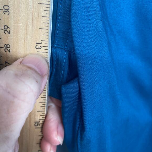 Nike Pants Men’s Dri-Fit UV Slim Fit Golf Chino  Aqua Size 35x30 Outdoor Active - Picture 6 of 9